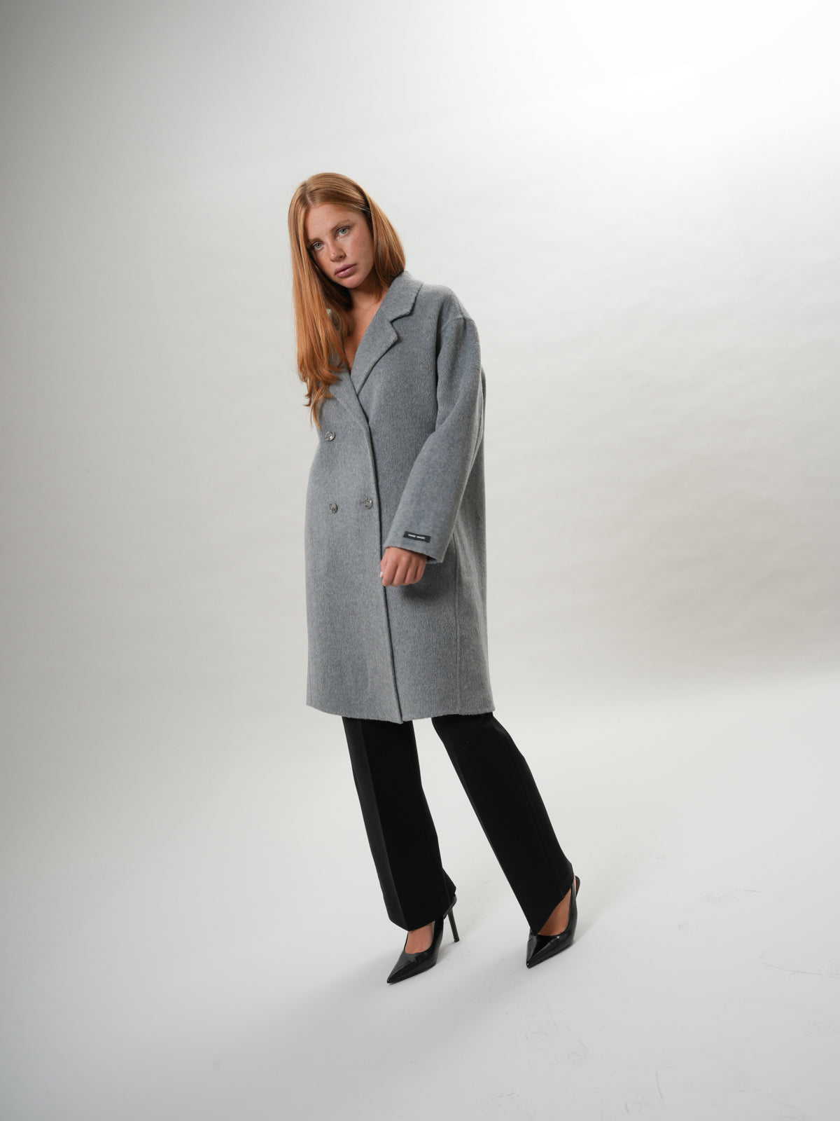 PETER HADLEY WOMAN - Cappotto in lana handmade